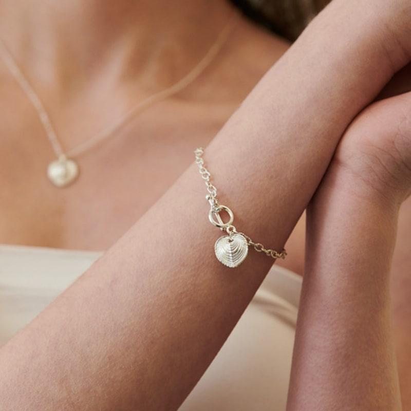 Cotoit Heart Shell Bracelet S(9mm)