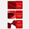 Red Bow Design Bow Tree Skirt Carpet 1pc Set Tree Base Cover Christmas Tree Skirt  Winter Season