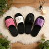 1Pair Open Toed Slippers Elasticity Breathable Daily Indoor Balcony Lightweight Anti Slip Soft Comfortable Deer Pattern Foam