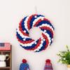 4th of Julys Wreath Patriotics Wreath Independences Day Wreath for Front Door Memorials Day Americana Wreath Wall Decors