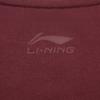 Li-Ning American Vintage Letter Logo Striped Print Round Neck Loose Comfortable Casual Short Sleeve Drop Shoulder T-Shirt Unisex T-Shirt AHSU657-3