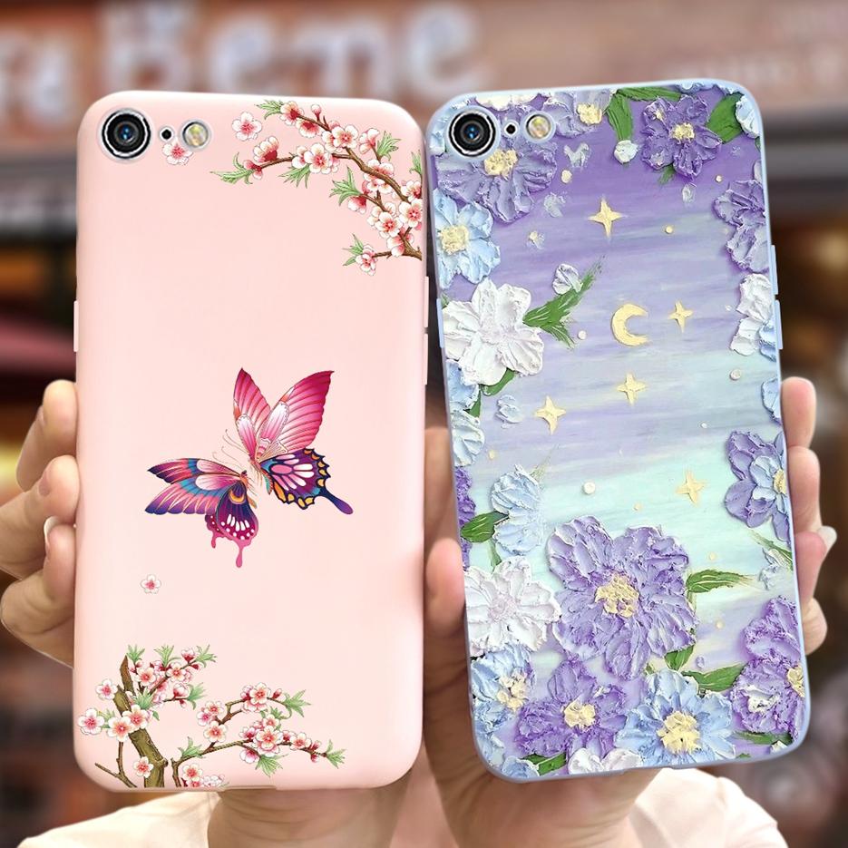 For Apple iPhone 7 Case iPhone 8 Plus Case Cute Dinosaur Cartoon Bumper Soft Cover Case For iPhone 7 Plus iPhone7 iPhone8 Fundas