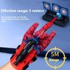 Spider Man Launcher Toy Wearing Wrist Suction Cup Launcher Soft Bullet Black Technology Silk Spinning Children'S Anime Toy