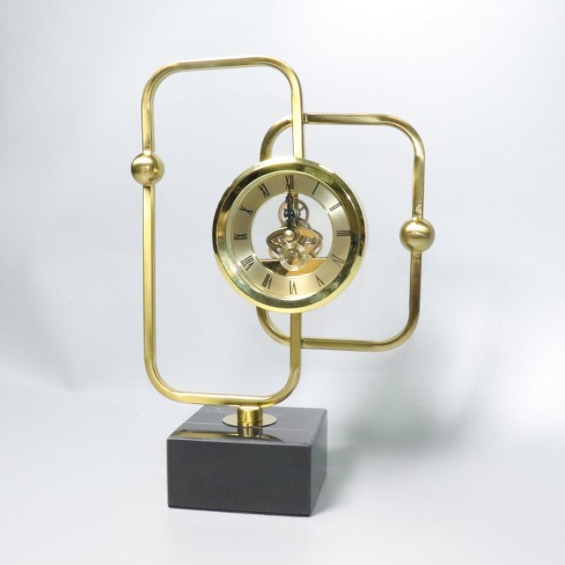 Modern Table Clock Nordic Desk Clock Luxury Desktop Clocks Large Tabletop Watch Room Design Interior Accessories Home Decoration