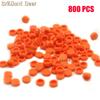 800PCS FLAT Tile 1x1 Dots Round Bricks 35381 98138 MOC DIY Building Blocks Parts for Mosaic Portrait Art Design Children Toys