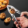 Anti Slip Pecan Cracker Nut Crackers for All Nuts, Heavy Duty Nutcracker Home Restaurant Walnuts, Multi-purpose Seafood Shell Opener Tool with
