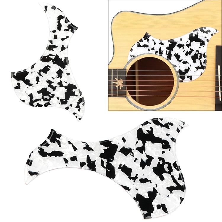 PVC Pickguard Sticker Electric Guitar Pickguard Scratch Plate PVC Texture Music Instrument Accessory Suitable for Guitar
