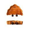 Creative Bread Shape Ceramic Plate Household Vegetable Plate One Person Food Cute Tableware Breakfast Plate Toast Plate Fruit Plate