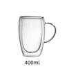 Transparent Double-Layer Insulated Glass Cup - Creative Large Capacity for Coffee, Tea & Wine