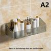 Wandmontierte Dusch-Shampoo-Ablagen Regale Organizer Bohrfrei Abnehmbar Transparentes PET-Material Badezimmer-Ablageregal