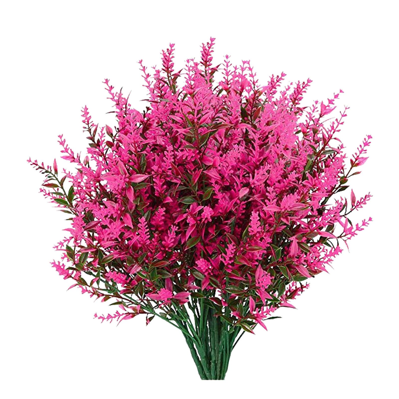 

Украшения ко Дню Святого Валентина, Декор ко Дню Святого Валентина на юбилей, Искусственные цветы лаванды, 8 связок искусственных цветов, не выцветающие искусственные пластиковые растения One Size