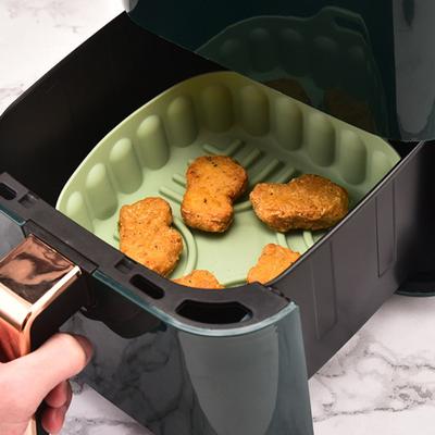 Praktisches Antihaft-Kochen mit Griff, Backutensilien, Fritteusen, Topfeinlage, Küchenzubehör, Luftfritteusenkorb