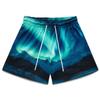 Unisex Breathable Mesh Sports Shorts - Casual Fit for Running, Fitness & Training, Above Knee Length