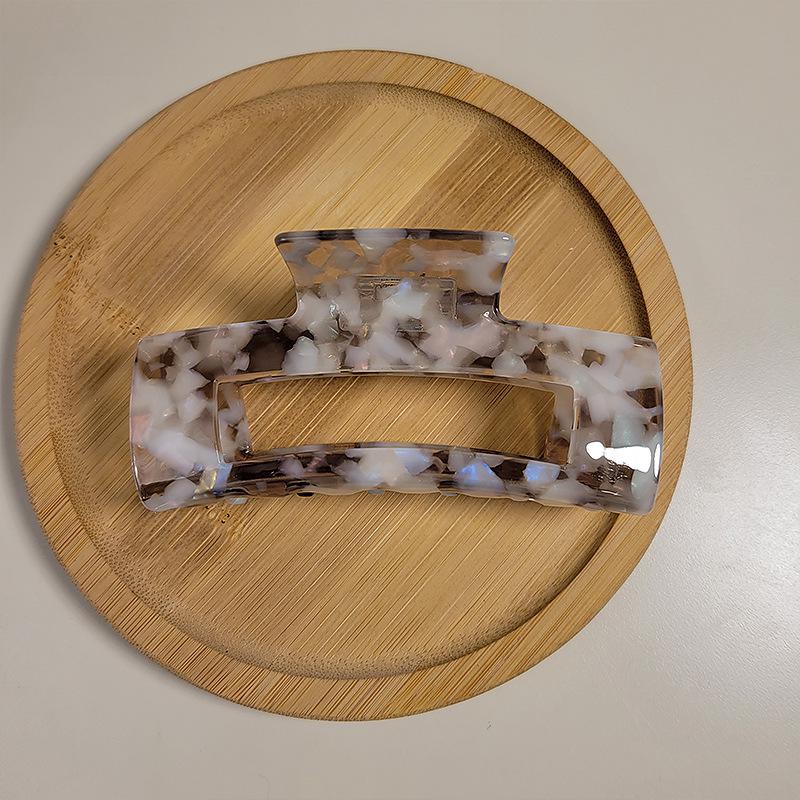 2025 Korean Elegant Acetate Hair Clip for Bun - Large Size