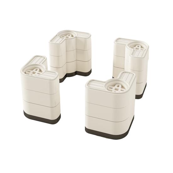 4Pcs Washing Machine Anti Vibration Pad Noise Reduction Shock Absorbing Feet