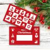 50 DIY Scratch-Off Cards Set, Blank Cards + Silver Stickers, 5 Designs, Surprise Gift & Party Game Cards