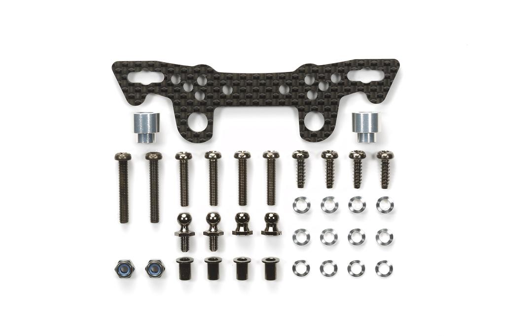 Tamiya Options 1639 Carbon Damper Stay 54639 Hop-Up No. TT-02 (Front)