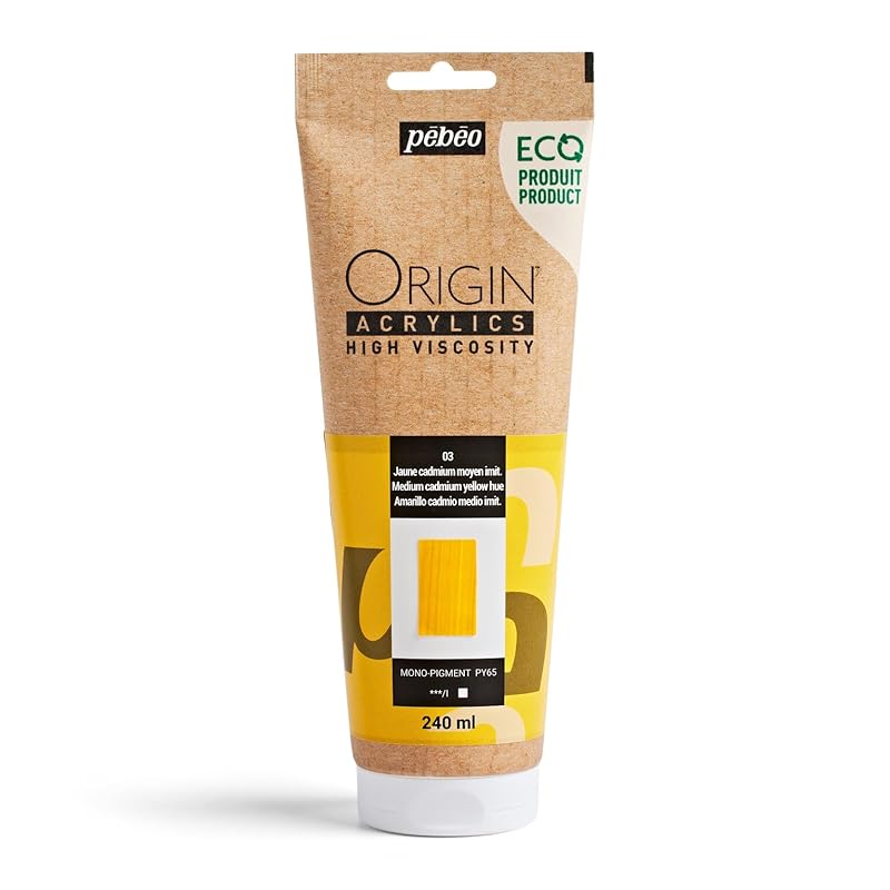 

Pebeo (Pebeo) Made in France Matte (matte) with high viscosity that can retain knife and handwriting water-based acrylic paint ORIGIN Eco design