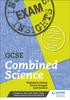 The Exam Insights for GCSE Combined Science Book