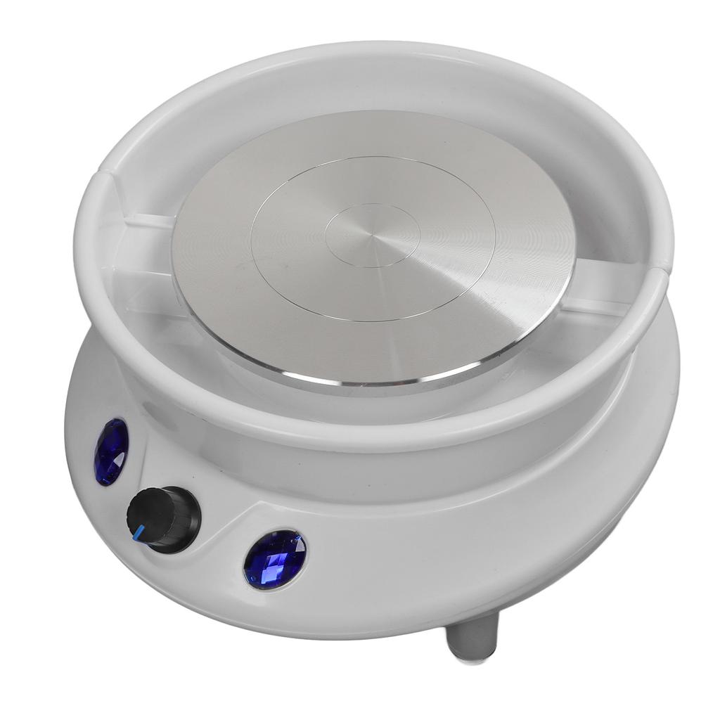Pottery Wheel 3 Legged Support Humanized Design 15cm Turntable  Diameter ABS Alloy Ceramic Machine