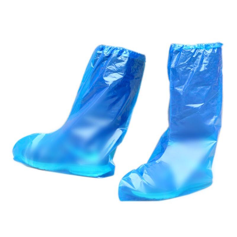 Fuxing Disposable PE Waterproof High-Top Shoe Covers