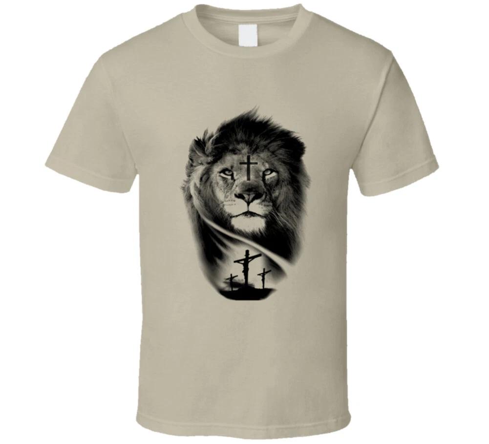 Lion Of Judah Christian Jesus Christ Christian Gift T Shirt XL