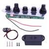 Control Plate, 5 Ways Switch Loaded Metal Prewired Guitar Control Plate for Guitar Replacements Parts Control Plate Set
