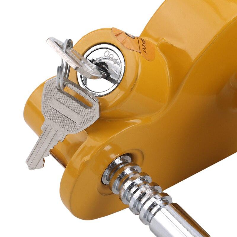 Universal Caravan Accessories Trailer Ball Coupler Trailer Lock Heavy-Duty Hook Anti-Theft Lock Heavy-Duty Hook Lock