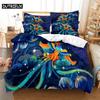 Phoenix Bedding Set Duvet Cover Set 3d Bedding Digital Printing Bed Linen Queen Size Bedding Set Fashion Design  Bed Cover Set