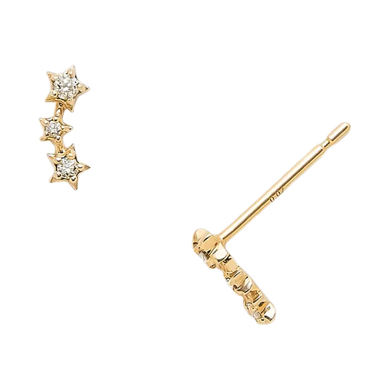 

K10 diamond [NOJESS] earrings/3024111201400999