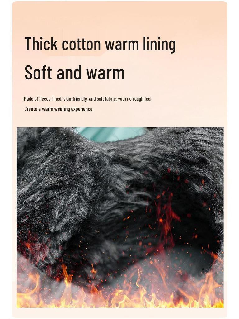 Kobe Kids Winter Basketball Shoes for Boys - Velvet Warm, Trendy Sports Sneakers for Primary Students