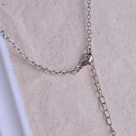 Charme elegante Mode Elefant Anhänger Pullover Kette Retro Silber Farbe Halskette