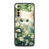 cartoon lovely cat Art fashion Phone Case For Realme 12 11 10 9 8 5G 7 6 GT5 GT3 GT2 Pro C21 C11 C25 C35 GT Neo 2 3 3T 5 Cover