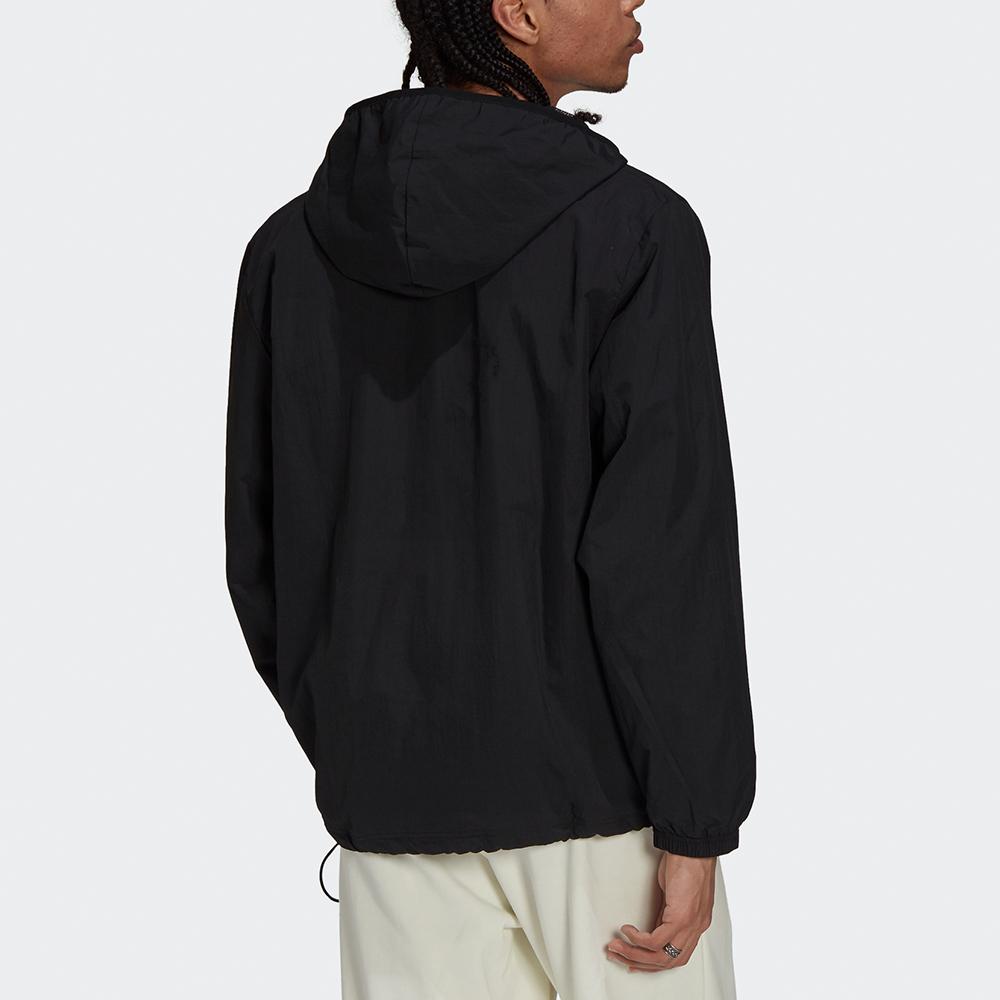 Adidas Originals Trefoil R.Y.V. WB HZ Solid Logo Sports Hoodie Jacket Men Outerwear Black H11460