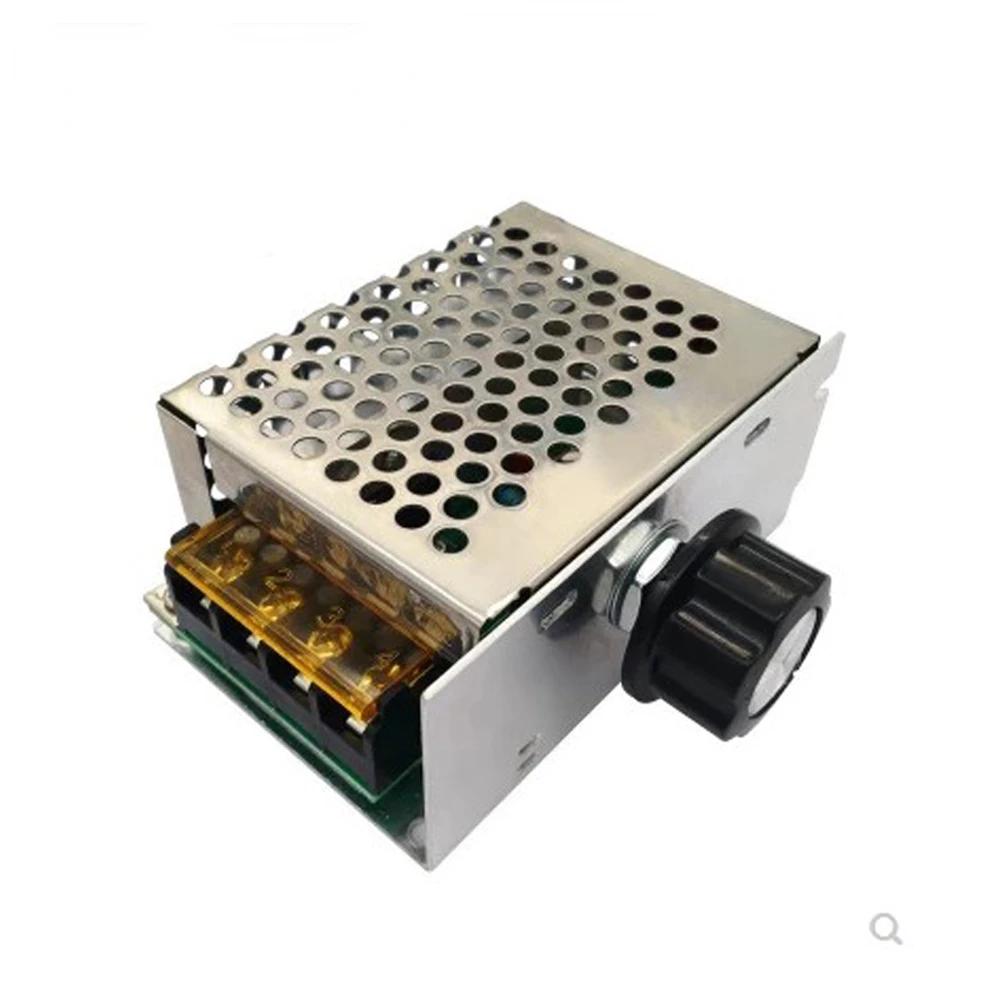 SCR Voltage Regulator 4000W 220V Dimming Dimmers Motor Speed Controller Power Supply Module SCR Adjustable Motor