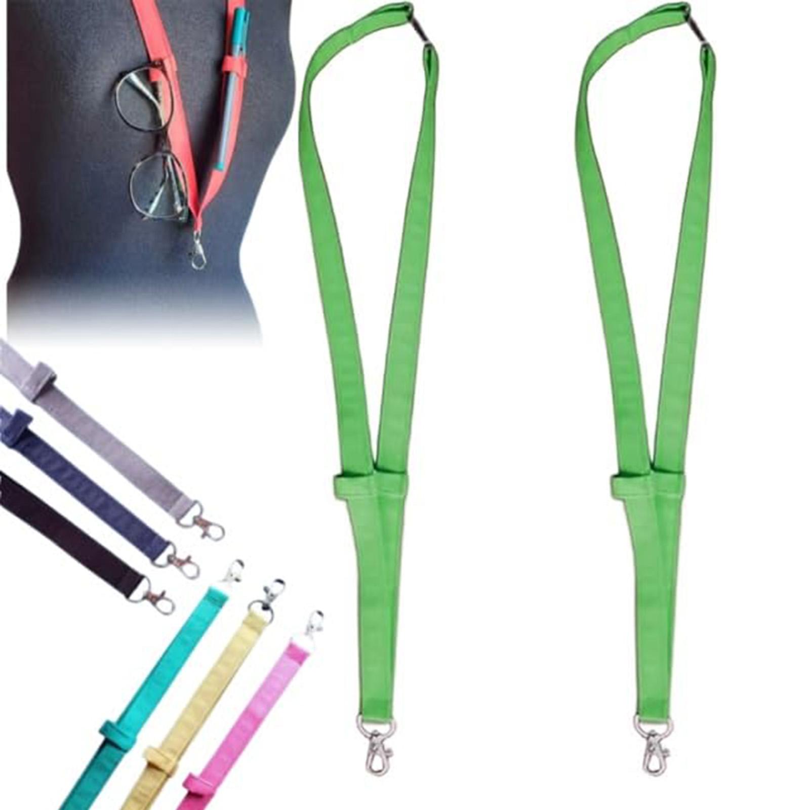 

Portable Pen Glasses Hanging Rope, Chest Card, Work Badge Hanging Rope One Size зелёный