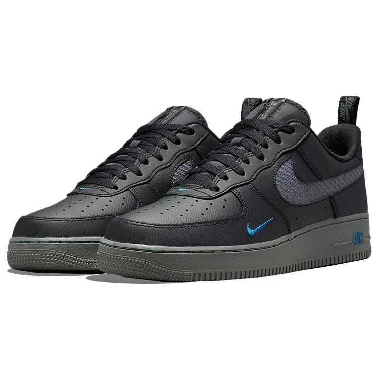 New Nike Air Force 1 Low Black Royal Carbon Fiber DR0155-002
