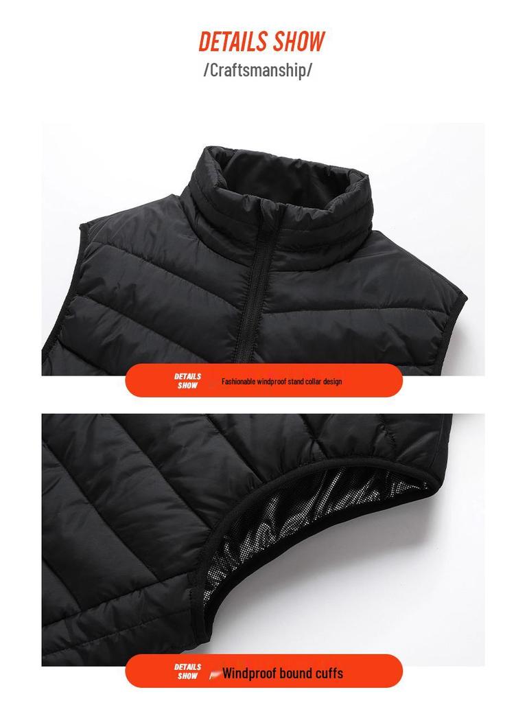 Seventeen-Zone USB Electric Heating Vest for Winter Warmth