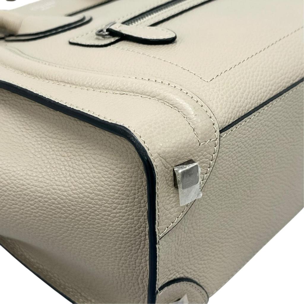 CELINE Luggage micro shopper Handbag Gurege Women used