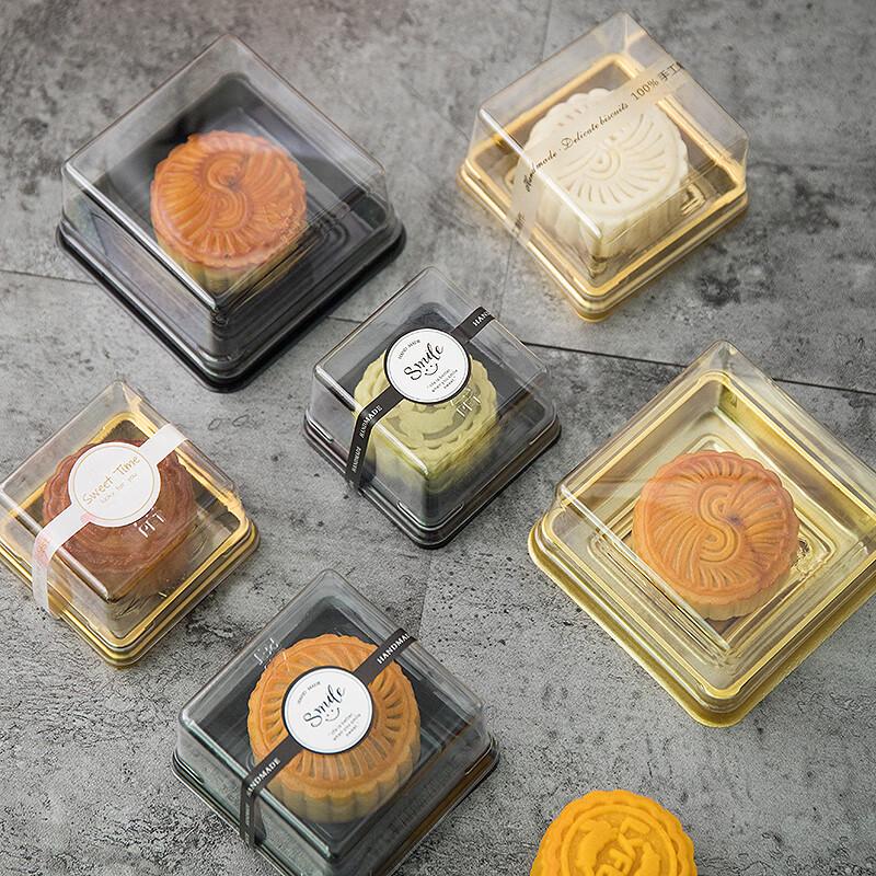 Transparent Mooncake Blister Packaging Box