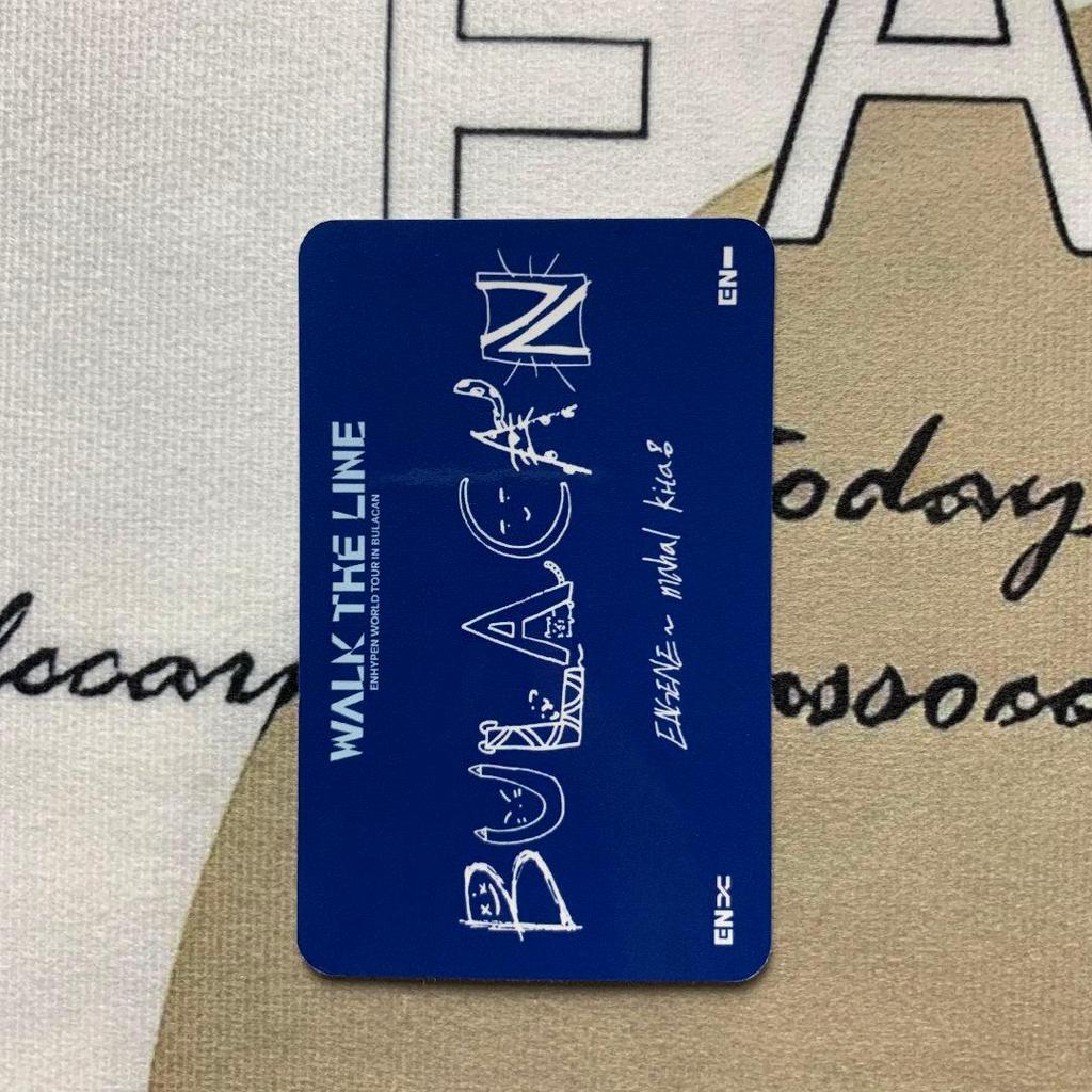 [USED] ENHYPEN Bulacan FC Exclusive Sung Hoon Trading Card