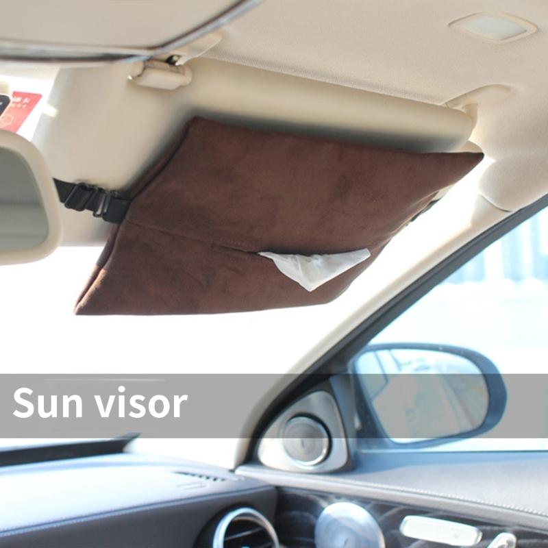 Car Tissue Holder Tissue Case in Car Backseat Rectangular, Napkin Holder for Car Tissues Box Daily Use