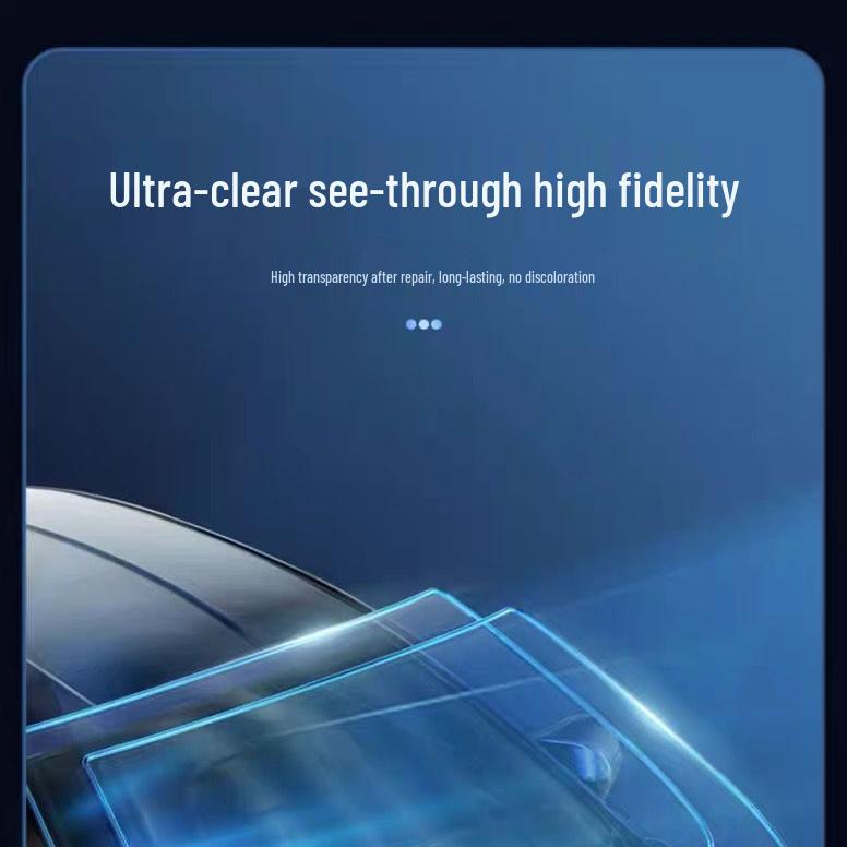 Windshield Repair Liquid for Cracks, Fissures & Scratches - Traceless Damage Restorer