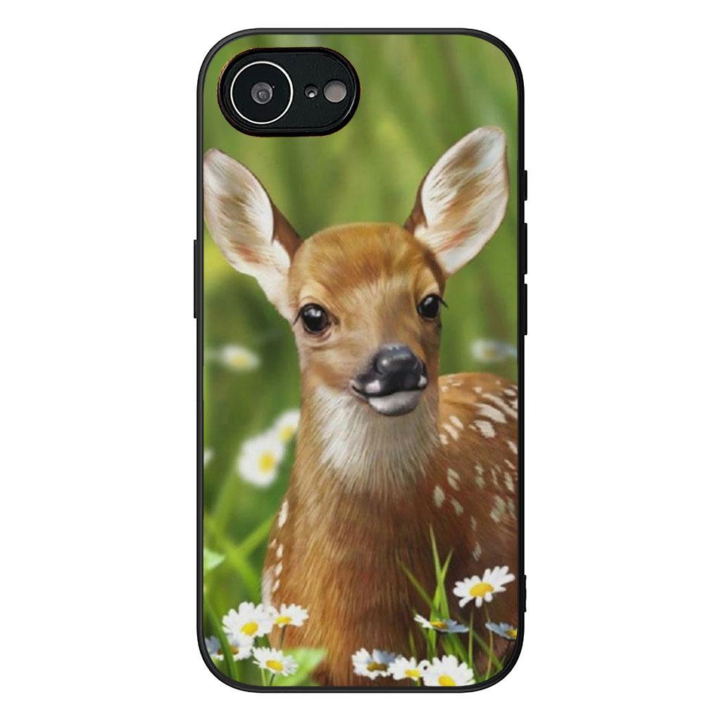 Cover for Apple iPhone 16 15 14 Plus 13 12 Mini 17 Pro Max + ProMax 16E Air Phone Case Sika Deer Squirrel
