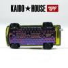 Kaido House + MINIGT Datsun KAIDO 510 Kombi OG Flo Gelb KHMG Leichtmetallfelgen Modell 164