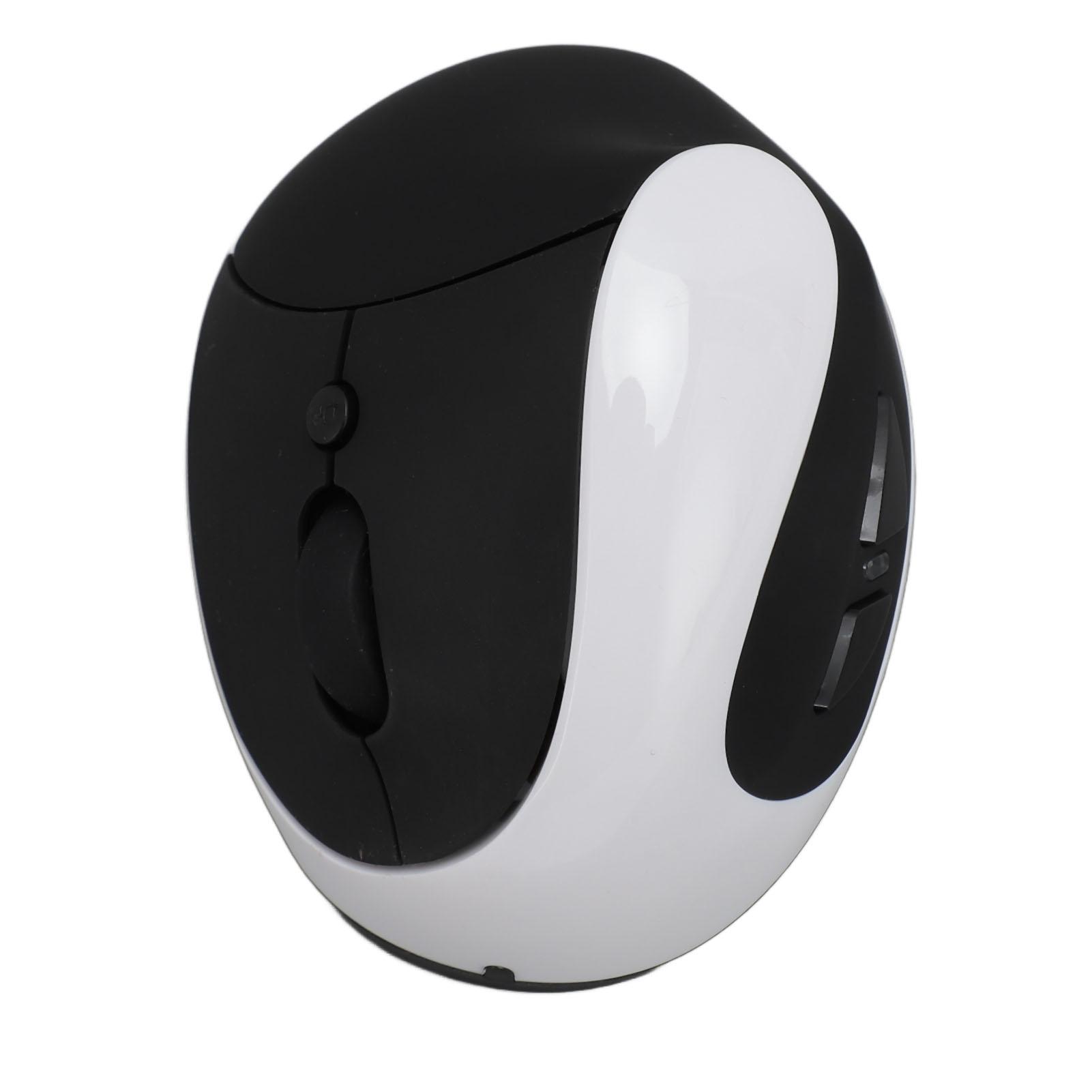 

Эргономичная мышь для правой руки, регулируемое DPI, беспроводная вертикальная мышь 2.4G для ПК, ноутбука, планшета, белая белый