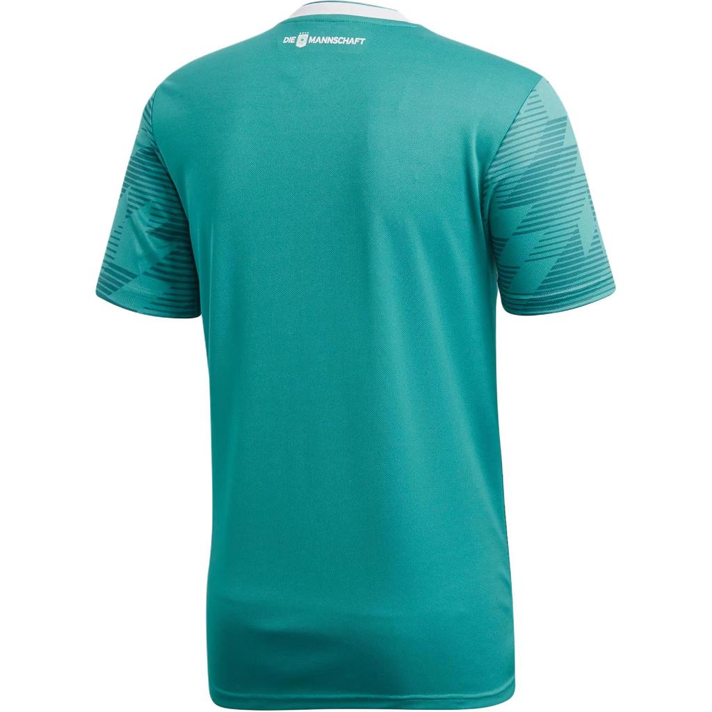 adidas Dfb Muller Germany Team Logo V-Neck World Cup Away Short Sleeve Football Shirt Men Tops BR3144