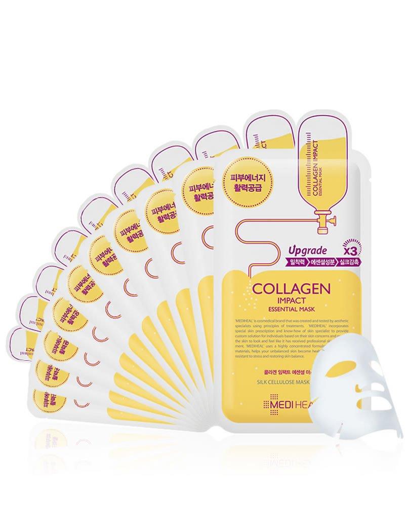 MEDIHEAL Collagen Impact Essential Mask EX 10 Stück (Produkt)