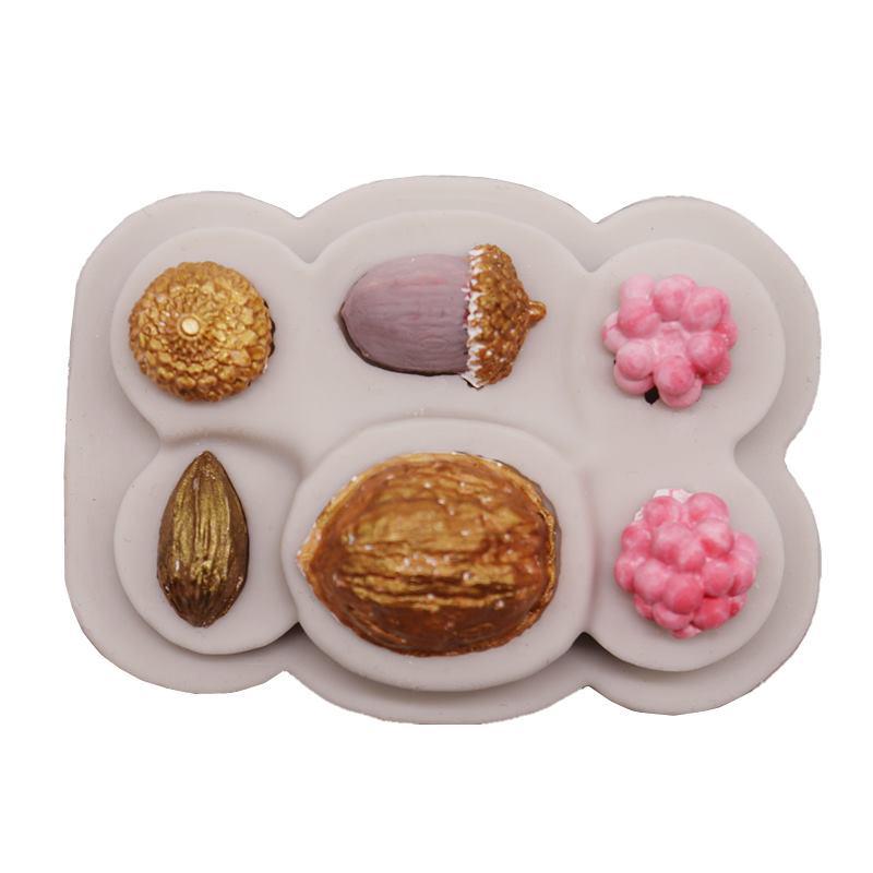 

Nut Cake Mold Decorating for Sugar Chocolate Molds DIY Cookie Christmas Decoration Fondant Cake Tools