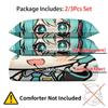 Hatsune Miku Chibi Style Duvet Cover Set Cute Anime Bedding with Pillowcases Gaming Room Teens Kids Bedroom Decor Gift for Fans
